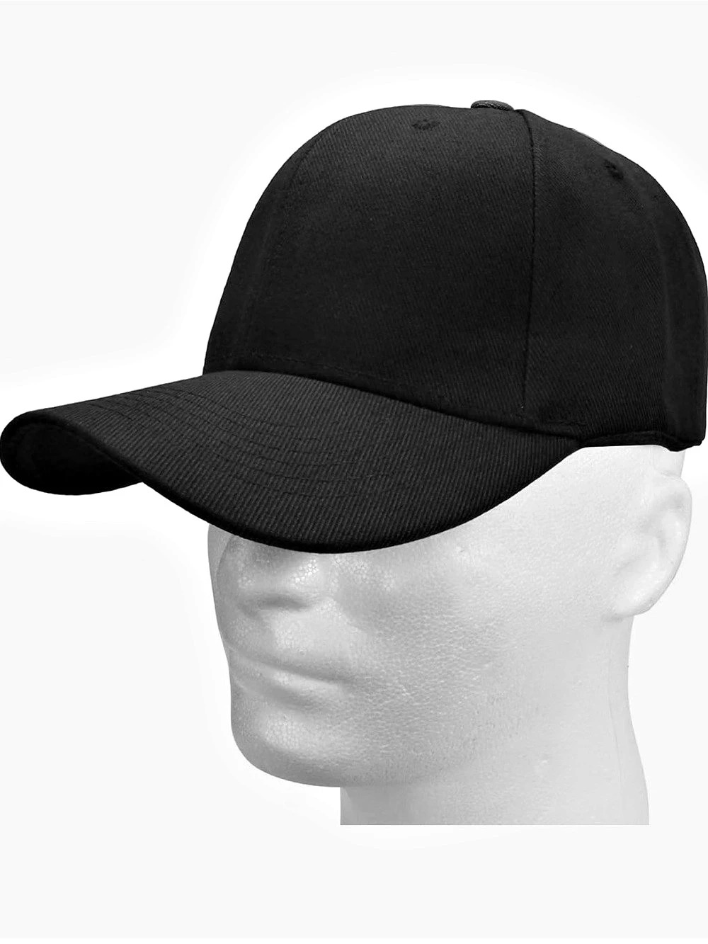 Black Baseball Cap - Picture 8 of 11